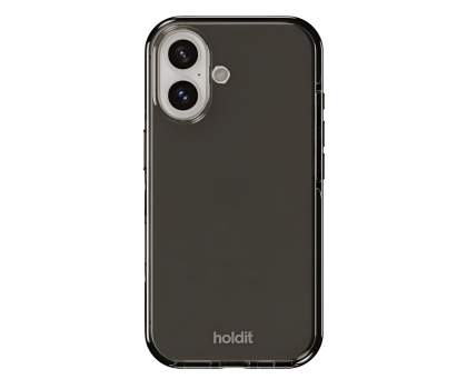 Etui do telefonów Holdit Seethru Case iPhone 16 Plus Black 16497